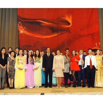 Presentation of Chinese song “Love in Moscow” 