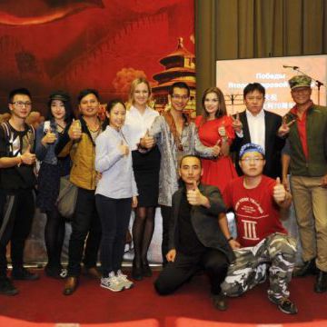 Presentation of Chinese song “Love in Moscow” 