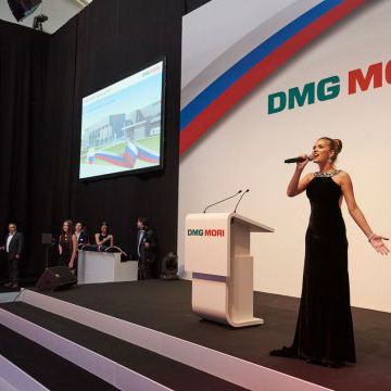 Performance at opening of Russian-German machine tool facility in Ulyanovsk