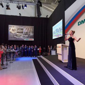 Performance at opening of Russian-German machine tool facility in Ulyanovsk