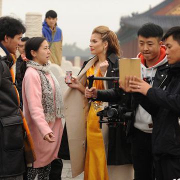 Filming of 3 music videos in China 