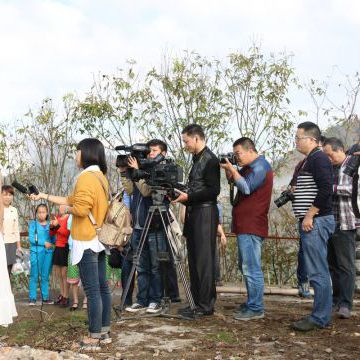 Съемка клипов «俄罗斯姑娘爱北京», «左手牵右手», «爱在政和» в Китае