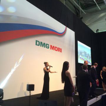 Performance at opening of Russian-German machine tool facility in Ulyanovsk