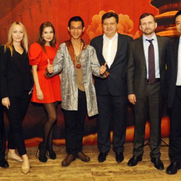 Presentation of Chinese song “Love in Moscow” 