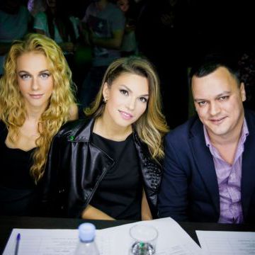 Ksenia was a jury chairman of vocal contest in Nizhnevartovsk city