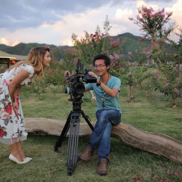 Filming of 2 music videos in China (Wuyi, Fujian province) for «寻茶到⻩村» и «月是故乡明» songs. 