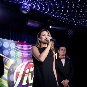 Ksenia was a jury chairman of vocal contest in Nizhnevartovsk city