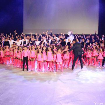 Participation and performance in big ice capades TV Show “Kings on ice” by Evgeniy Plyushenko in Armenia